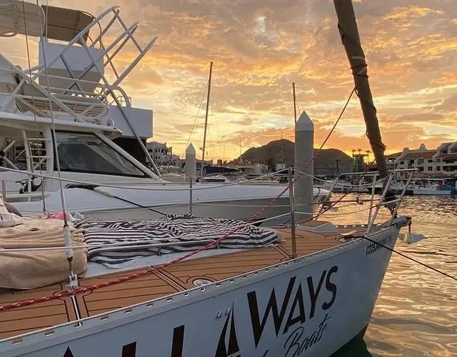 Phoenix sailboat sailing in Cabo San Lucas